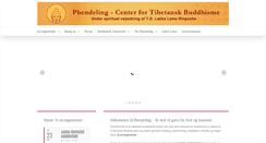 Desktop Screenshot of phendeling.dk